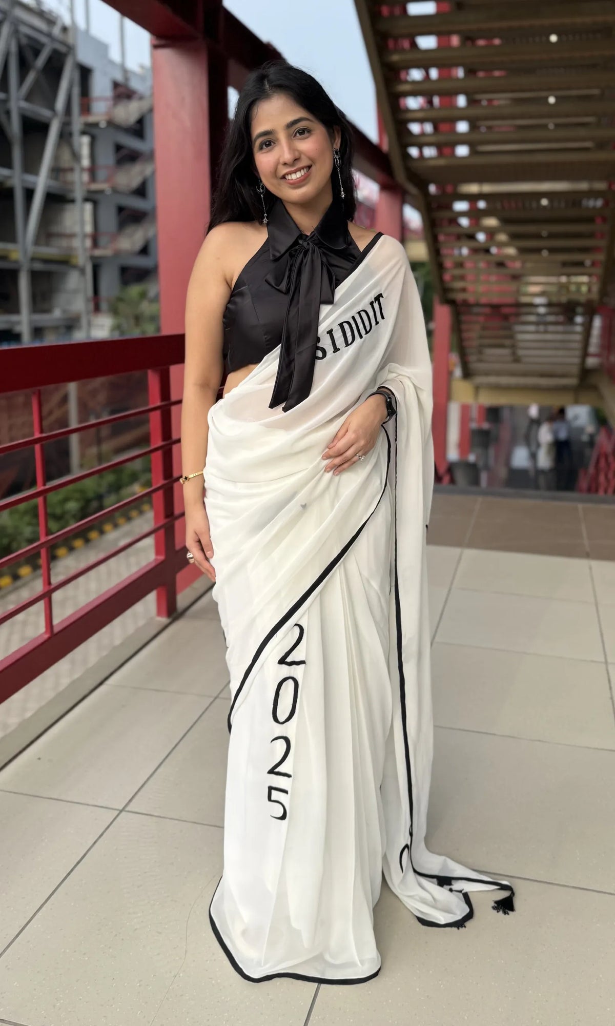 The Graduate Embroidery Saree