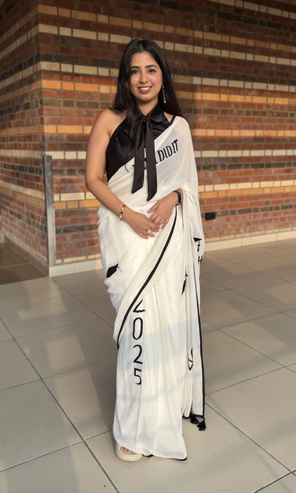 The Graduate Embroidery Saree