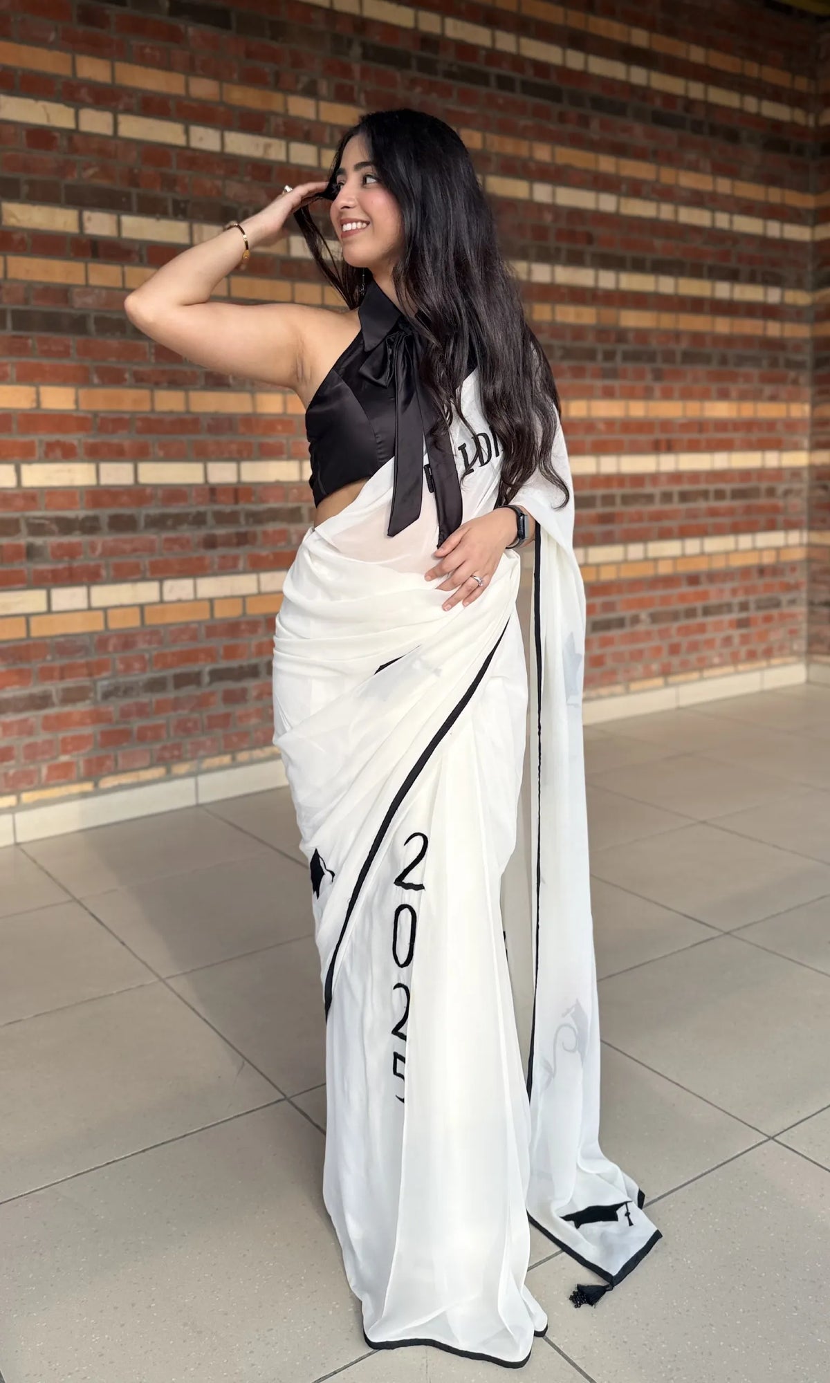 The Graduate Embroidery Saree
