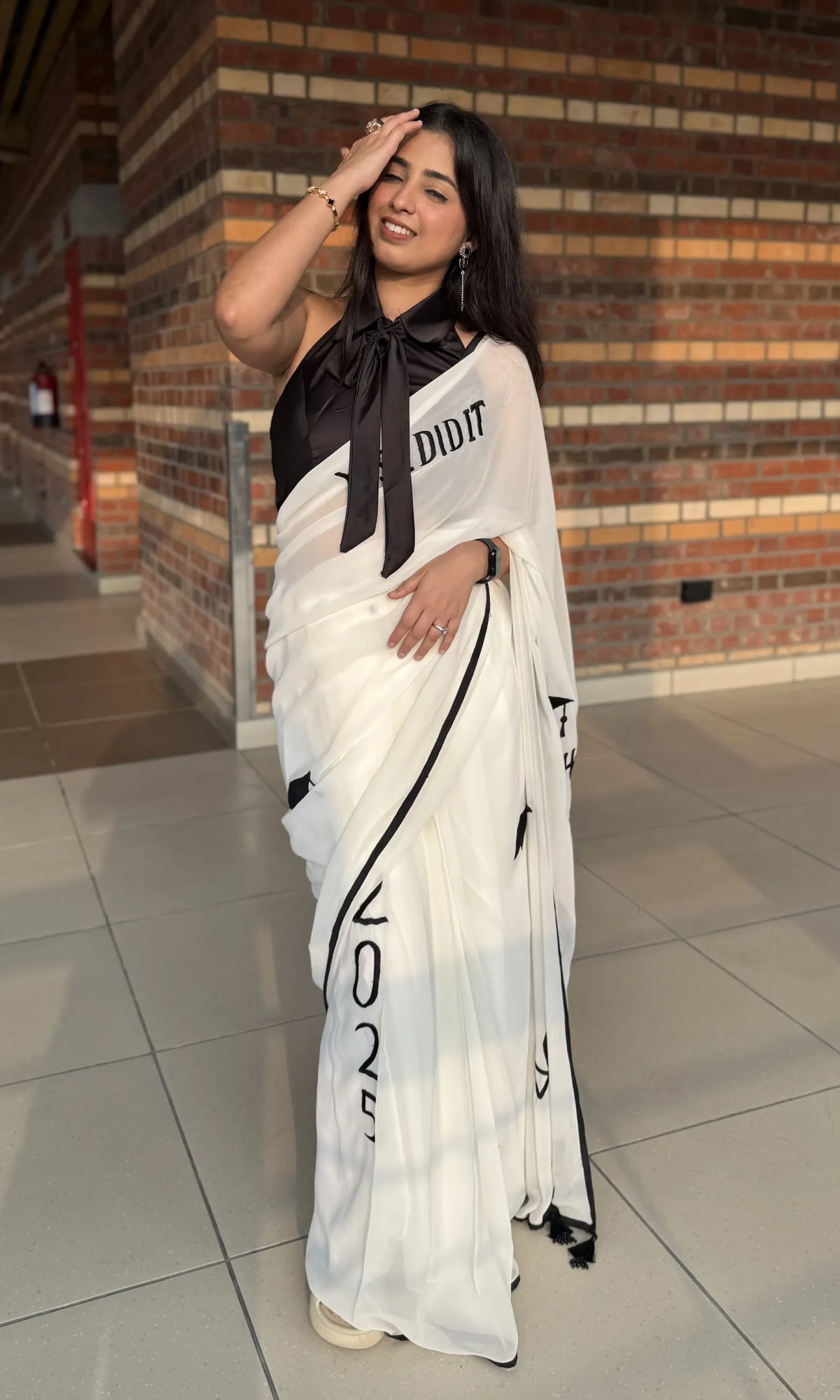 The Graduate Embroidery Saree
