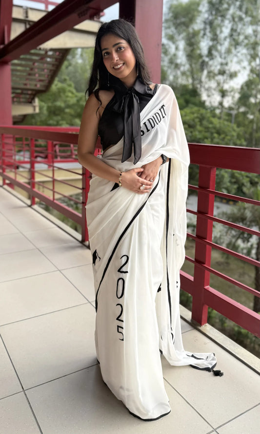 The Graduate Embroidery Saree