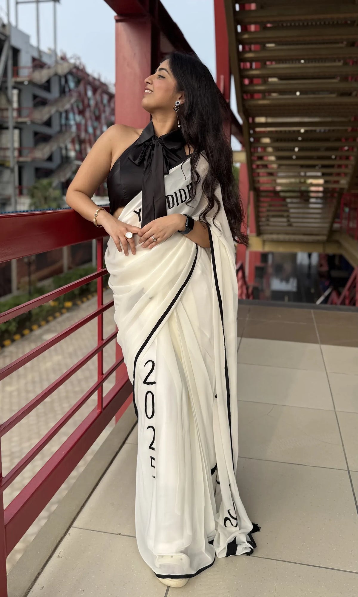 The Graduate Embroidery Saree
