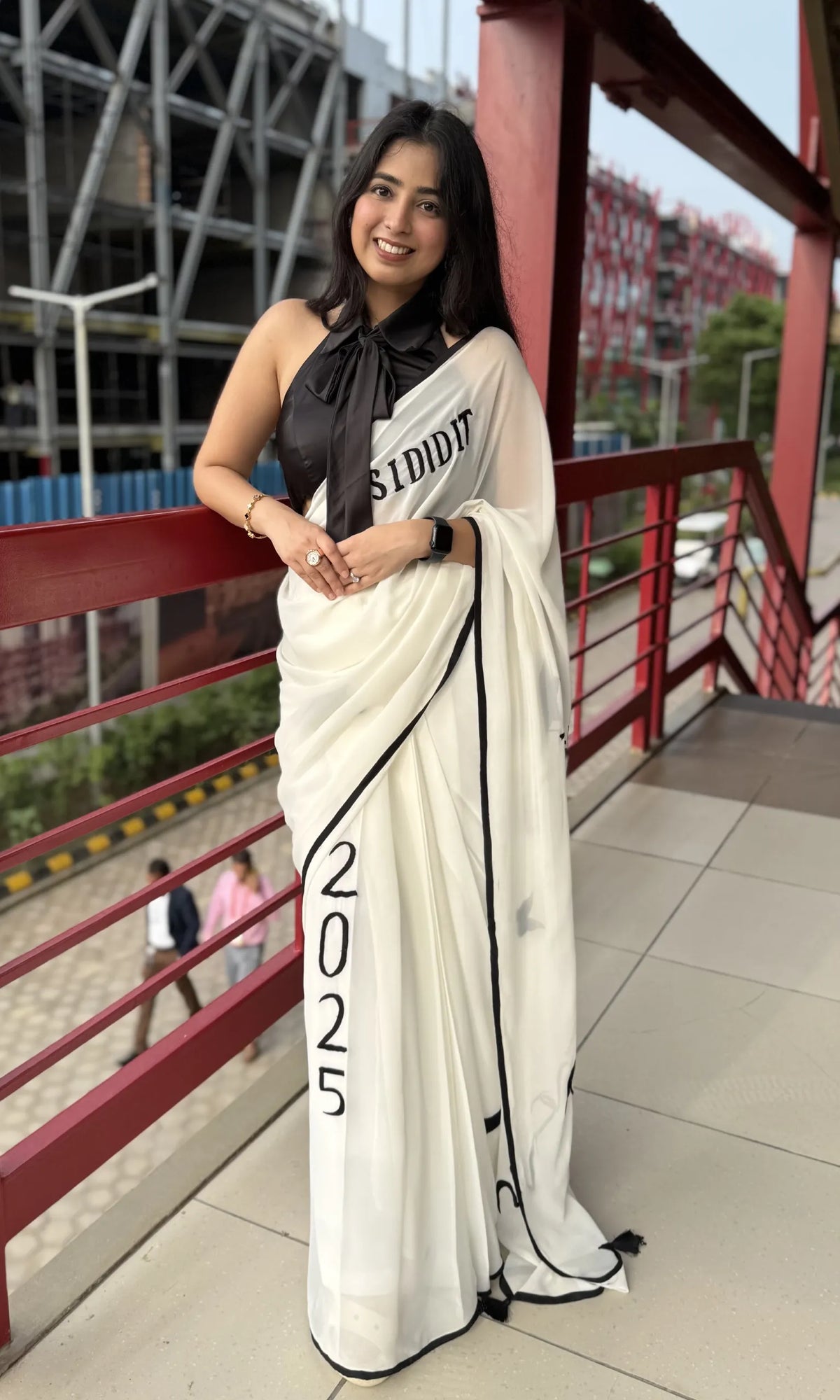 The Graduate Embroidery Saree