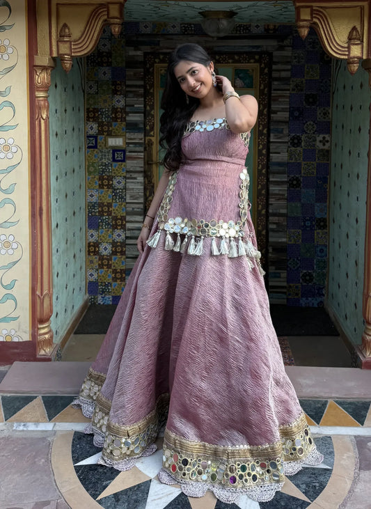Ziya Luxury Mirror Work Lehenga