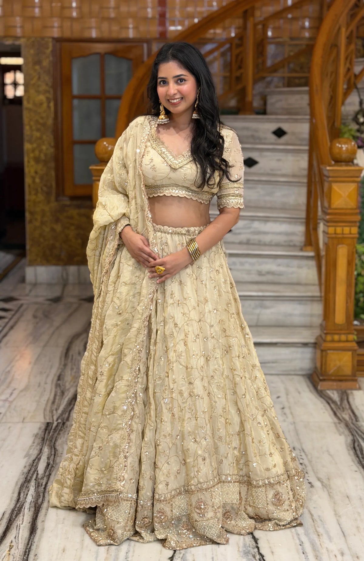 Zarina Luxury Handwork Lehenga