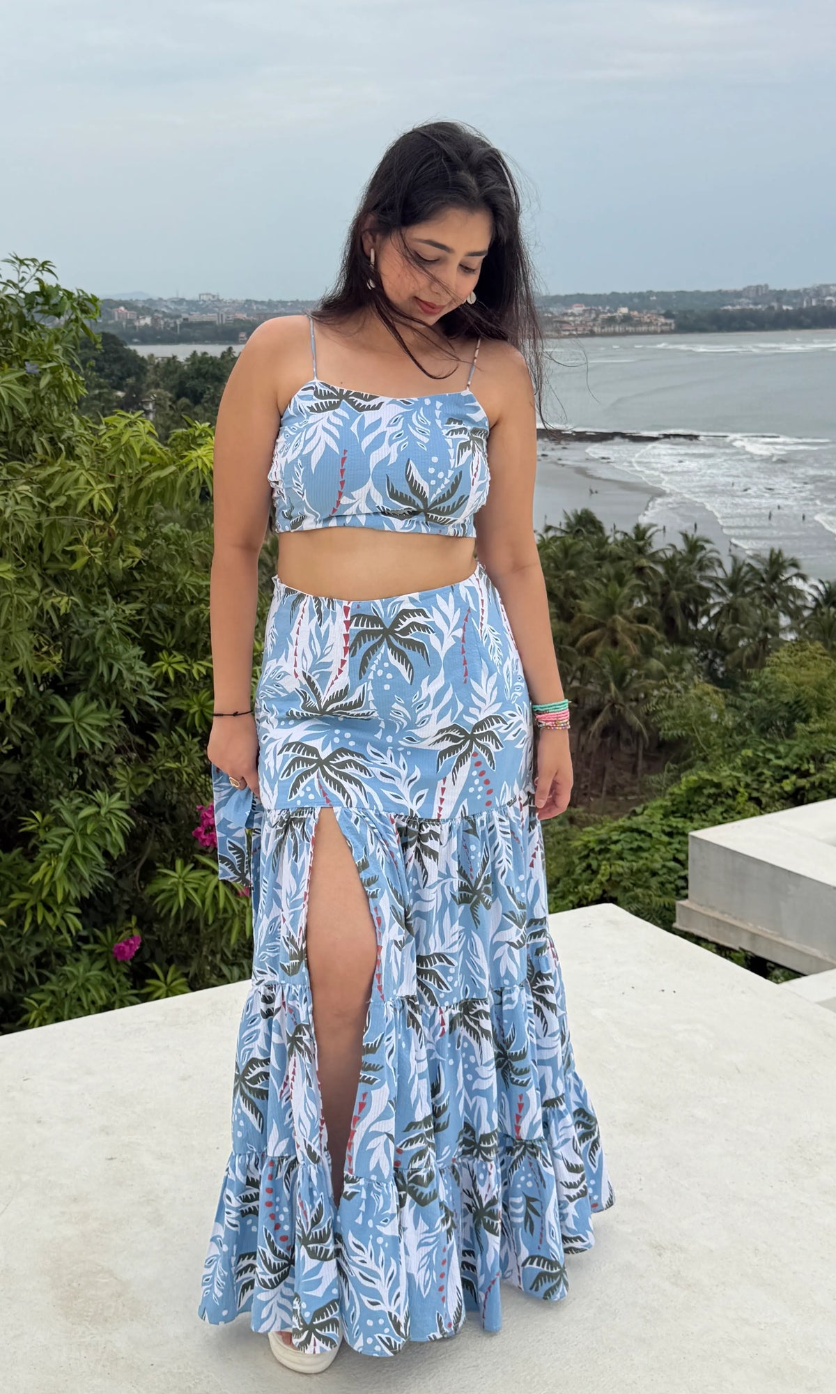 Coastal Breeze Tropical Dress