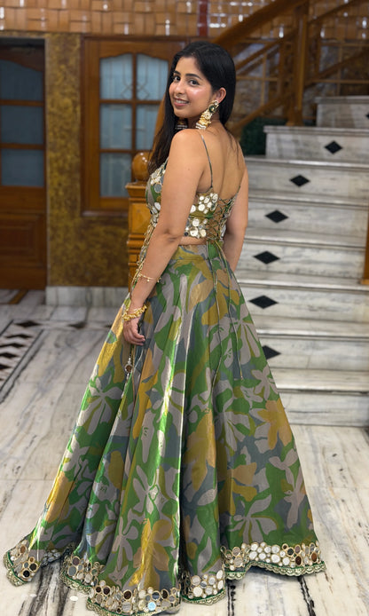 Noor Luxury Mirror Work Lehenga-Special Edition