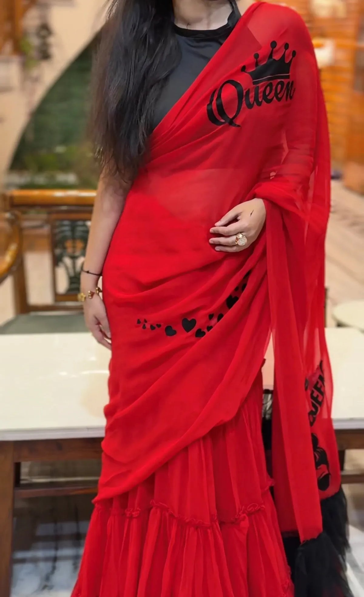 Lal Ishq Saree