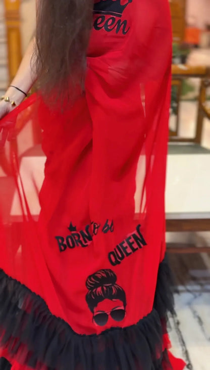 Lal Ishq Saree