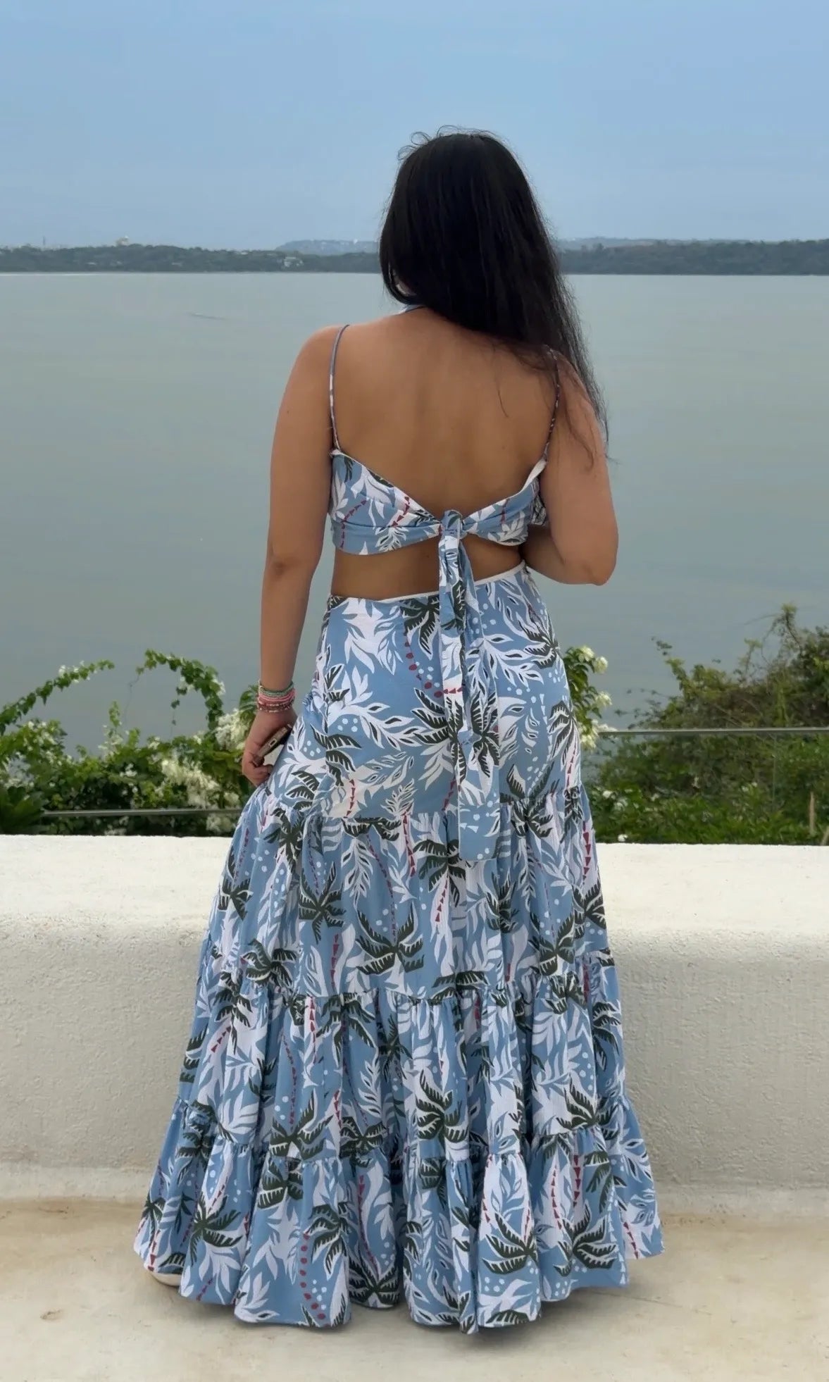 Coastal Breeze Tropical Dress