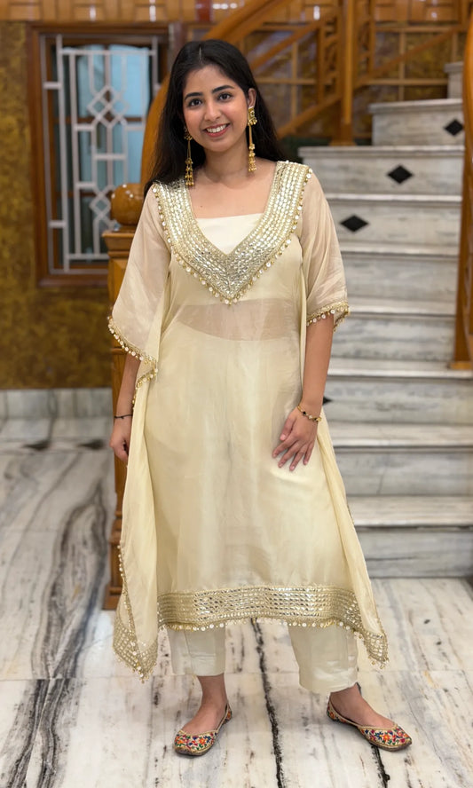Ghungroo Kaftan Suit Set