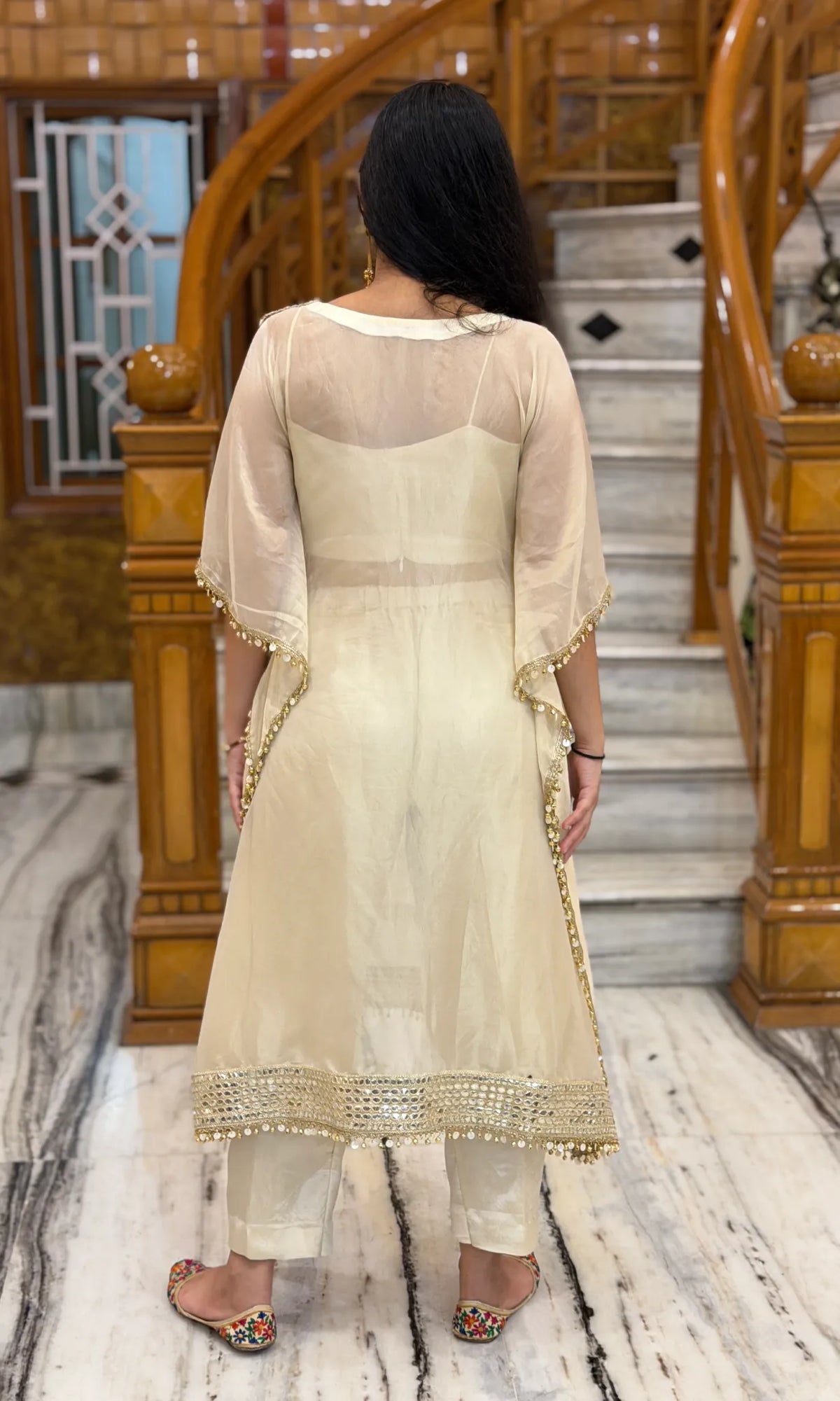 Ghungroo Kaftan Suit Set